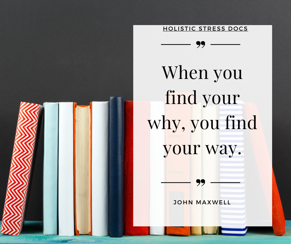 Stack of colorful books with best motivational exam study quotes for students 