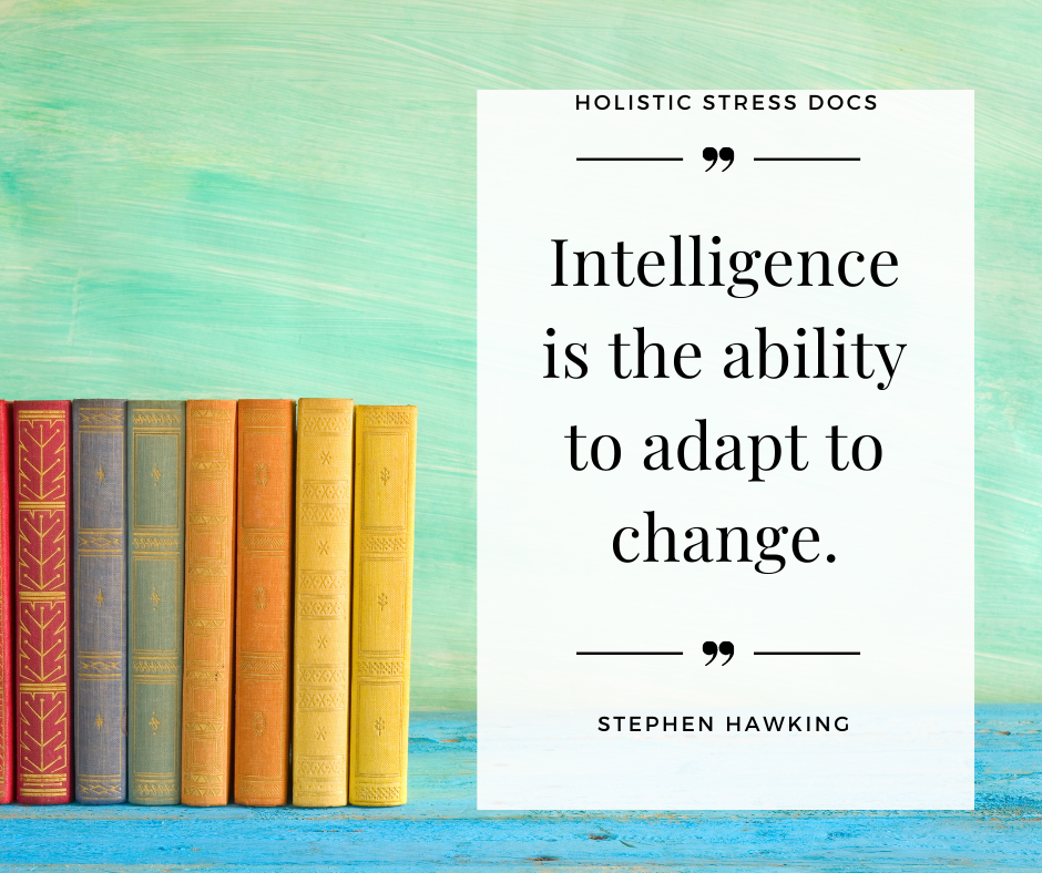 Books lined up with inspirational and motivational quotes for students